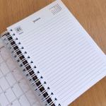 Agenda personalizada datada ou permanente A5