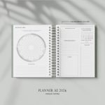 Planner diário neutro