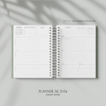 Planner diário neutro