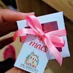 Mini sabonete artesanal com caixinha - 50 unidades