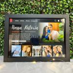 Quadro Netflix A4 - Vidro