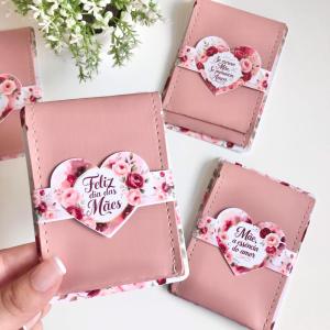 Porta cartão com tag personalizada