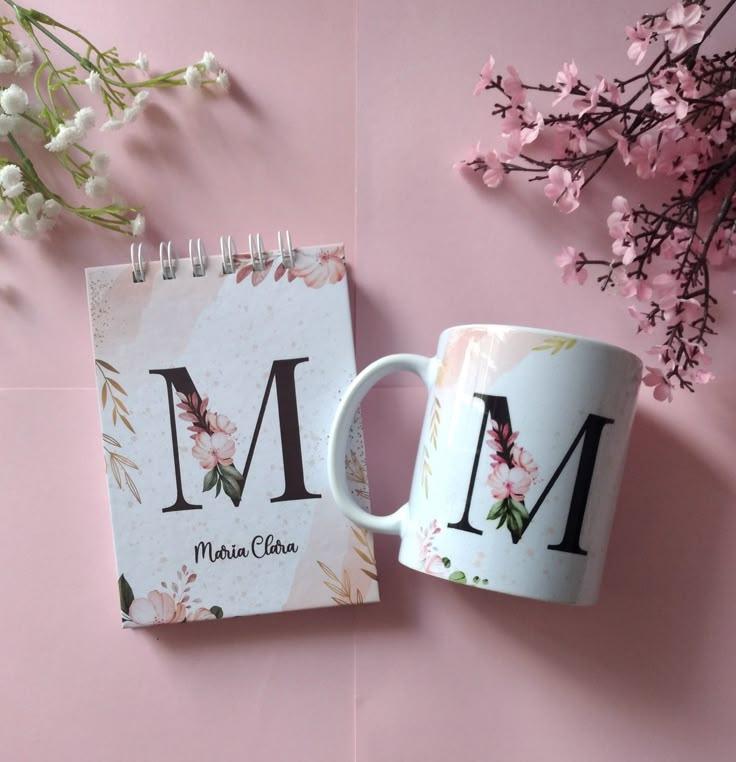Kit Presente Personalizado Bloquinho + Caneca Porcelana