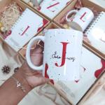 Kit Presente Personalizado Caneca + Agenda Permanente