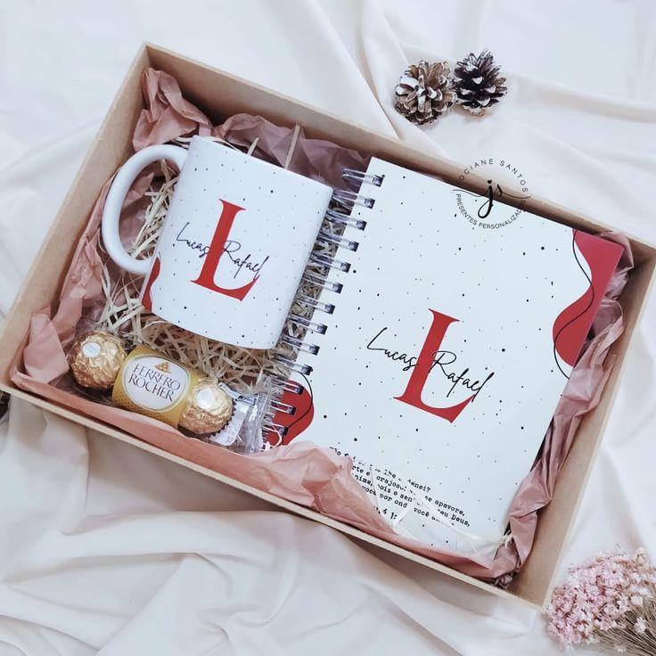 Kit Presente Personalizado Caneca + Agenda Permanente