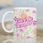 Caneca Porcelana Mulheres de cada mês
