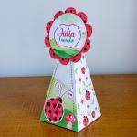 Caixa pirâmide personalizada