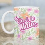 Caneca Porcelana Mulheres de cada mês