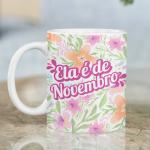 Caneca Porcelana Mulheres de cada mês