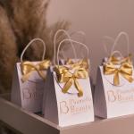 Sacola de Papel Branca Personalizada