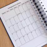 Agenda personalizada datada ou permanente A5