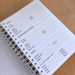 Agenda personalizada datada ou permanente A5