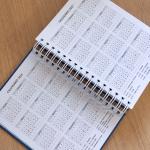 Agenda personalizada datada ou permanente A5