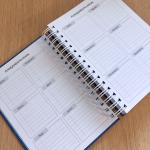 Agenda personalizada datada ou permanente A5