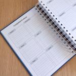 Agenda personalizada datada ou permanente A5