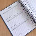 Agenda personalizada datada ou permanente A5