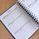 Agenda personalizada datada ou permanente A5
